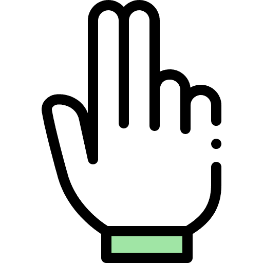 Swipe scrolling interaction touch screen icon Swipe scrolling interaction touch screen icon