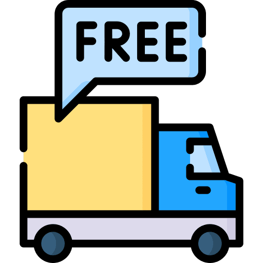 Free delivery free delivery automobile transportation icon