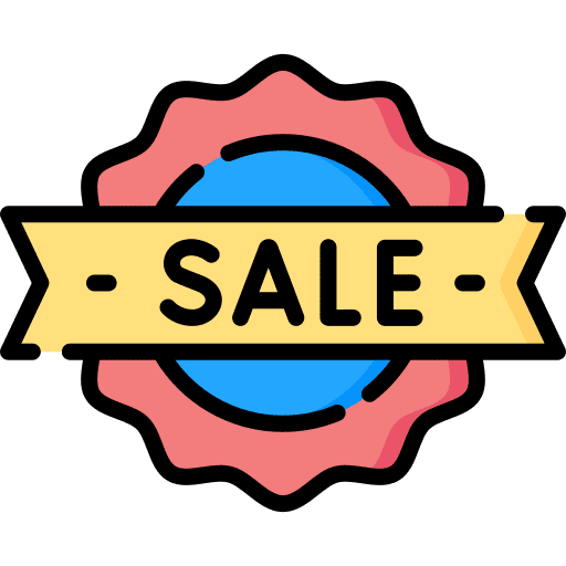 Sale label food and restaurant offer icon Sale label food and restaurant offer icon