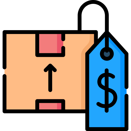 Price dollar price box icon Price dollar price box icon
