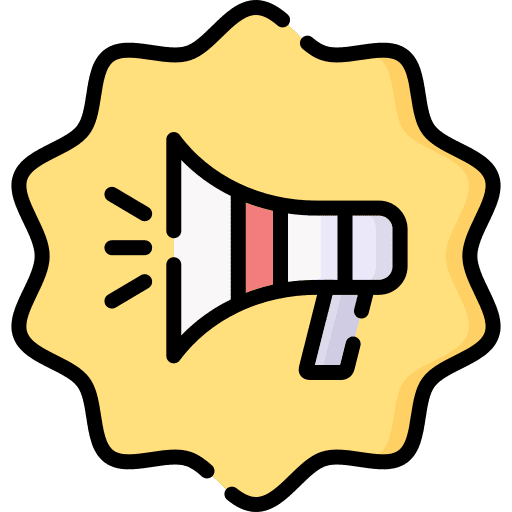Promotion announcement loud speaker promotion icon Promotion announcement loud speaker promotion icon