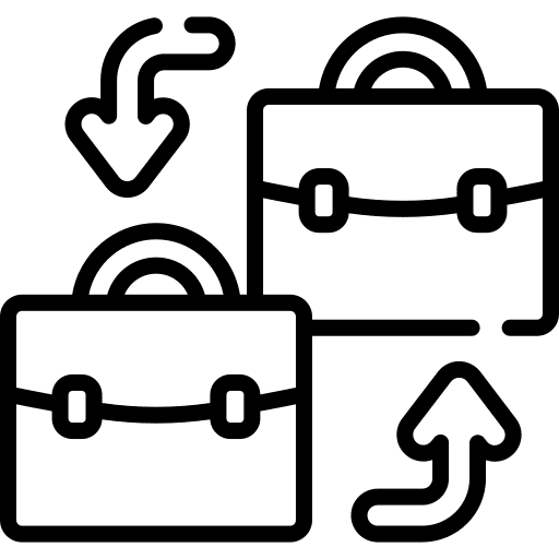 B2b business dollar symbol business and finance icon