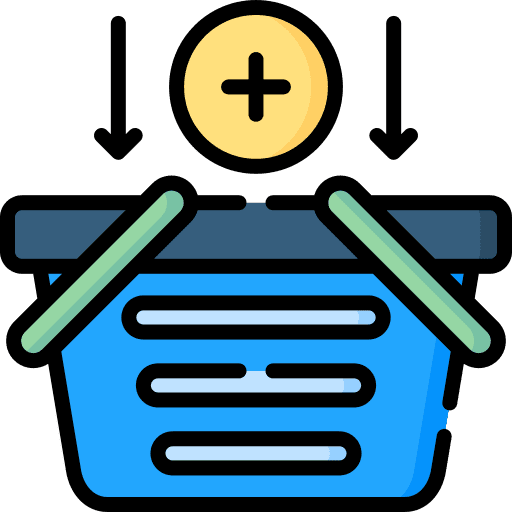 Shopping basket commerce and shopping shopping basket e-commerce icon Shopping basket commerce and shopping shopping basket e-commerce icon