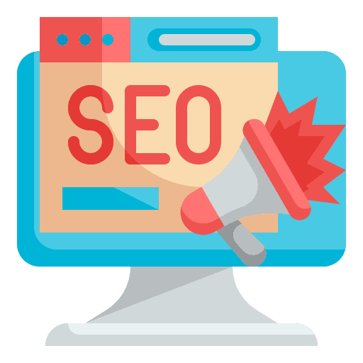 Seo megaphone announcement advertising icon Seo megaphone announcement advertising icon