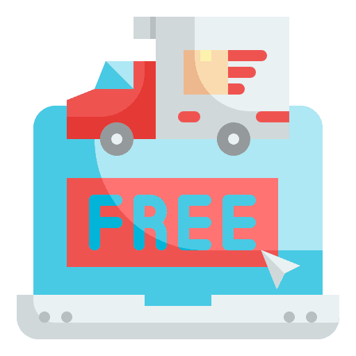 Free delivery transport ecommerce free delivery icon Free delivery transport ecommerce free delivery icon