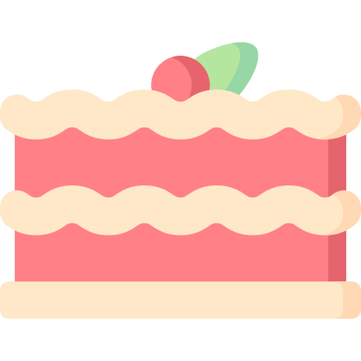 Cake cake food and restaurant berry icon