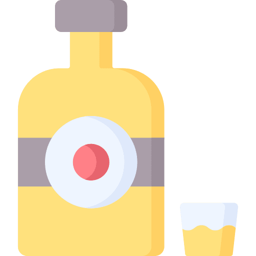 Liquor alcoholic bottle beverage icon Liquor alcoholic bottle beverage icon
