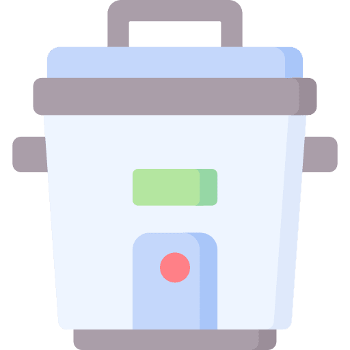 Rice cooker equipment food and restaurant cook icon Rice cooker equipment food and restaurant cook icon