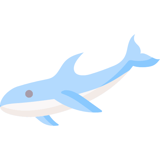Shark wild life animal kingdom fish icon