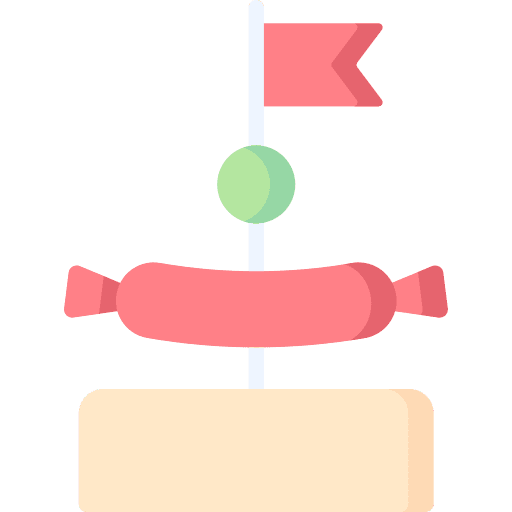 Tapas spanish food flag sausage icon Tapas spanish food flag sausage icon