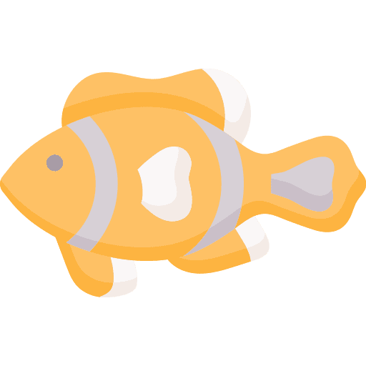 Clownfish wild life aquatic clownfish icon Clownfish wild life aquatic clownfish icon