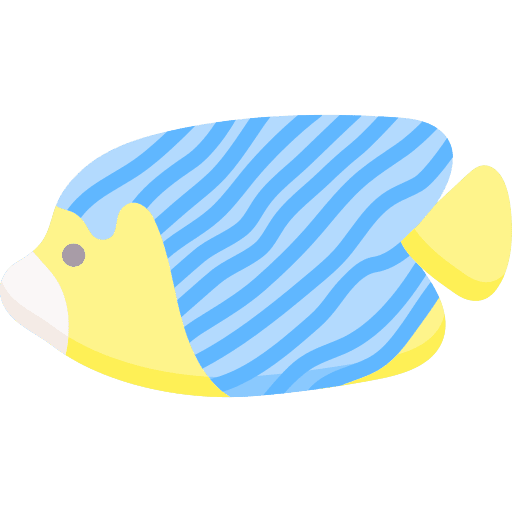 Angelfish aquatic sea life animal kingdom icon Angelfish aquatic sea life animal kingdom icon