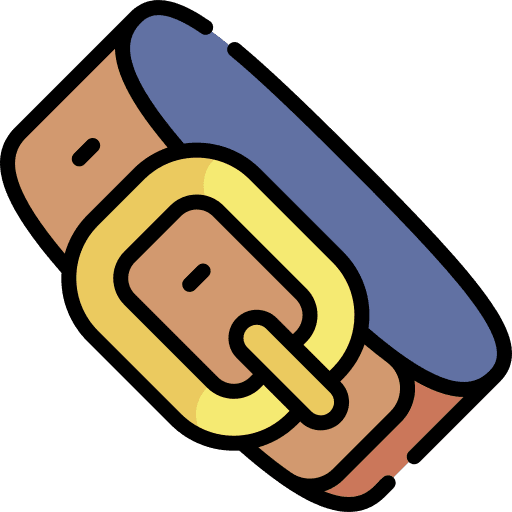 Belt garment fashion accessory icon