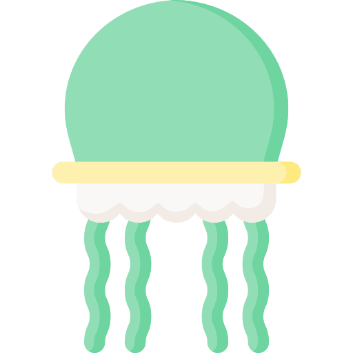 Jellyfish sea sea life aquatic icon Jellyfish sea sea life aquatic icon