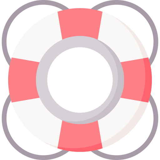 Lifebuoy floating float security icon Lifebuoy floating float security icon