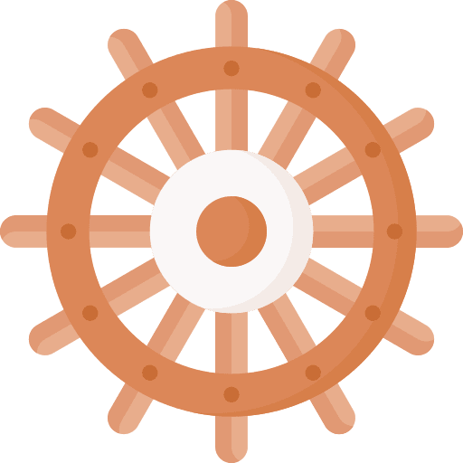 Ship wheel direction transportation steering wheel icon Ship wheel direction transportation steering wheel icon