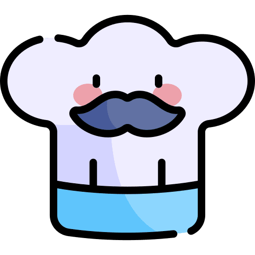 Chef hat cooker kitchen fashion icon Chef hat cooker kitchen fashion icon