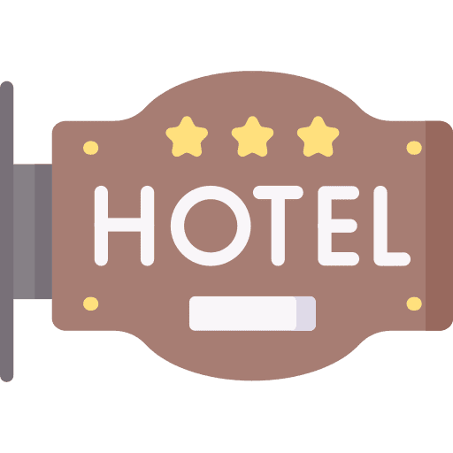 Hotel sign three stars travel signaling icon Hotel sign three stars travel signaling icon
