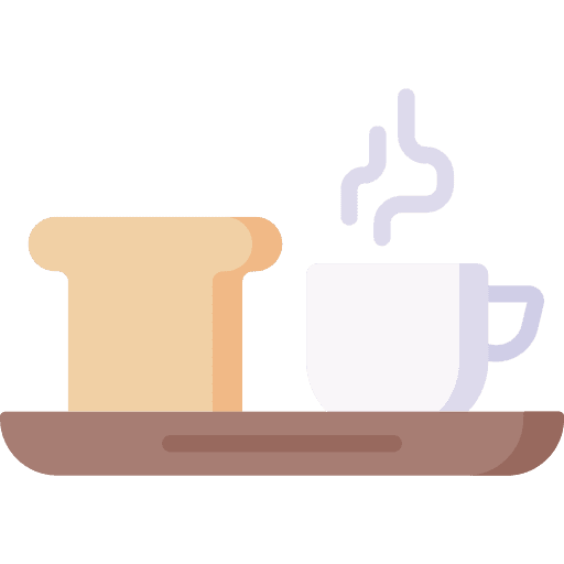 Breakfast breakfast coffee mug food icon Breakfast breakfast coffee mug food icon