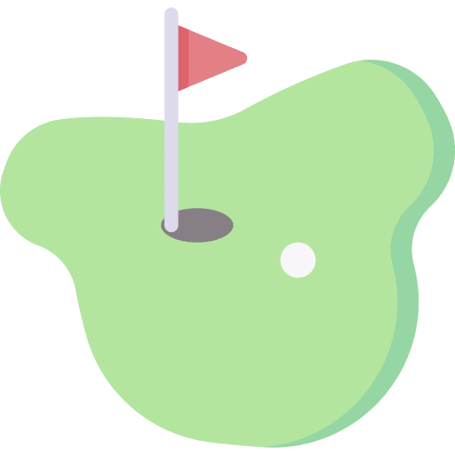 Golf amenities golf hotel service icon Golf amenities golf hotel service icon