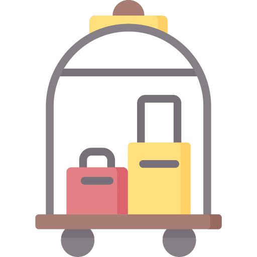 Luggage cart trolley baggage luggage cart icon Luggage cart trolley baggage luggage cart icon