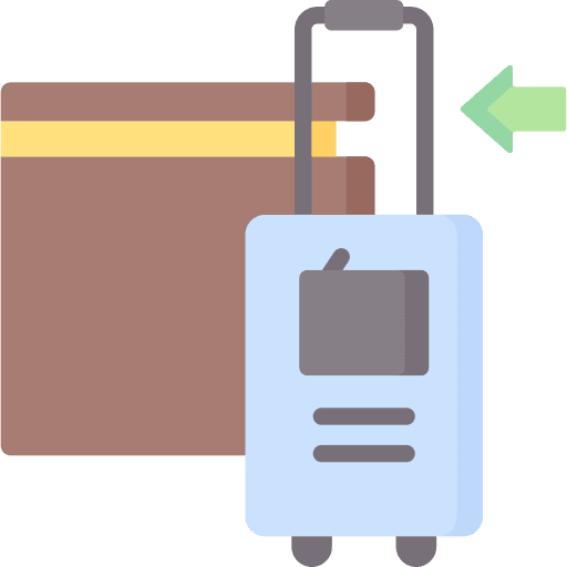 Check in front desk reception holidays icon Check in front desk reception holidays icon