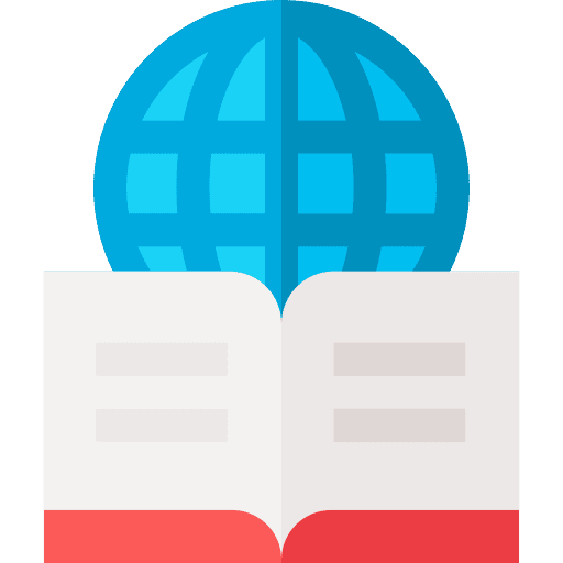 Geography education knowledge geography icon
