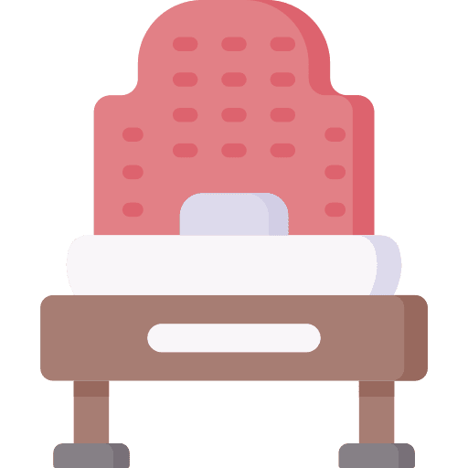 Single bed furniture and household holidays single bed icon Single bed furniture and household holidays single bed icon