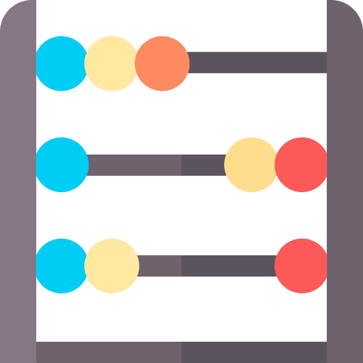 Abacus calculator education mathematics icon