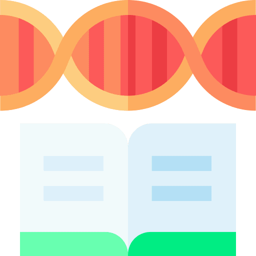 Genetics learn knowledge study icon