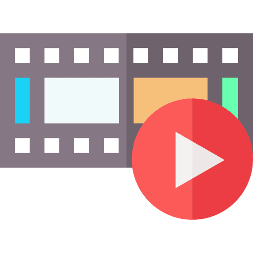 Movie cinema entertainment music and multimedia icon