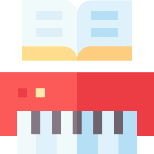 Music learn music piano icon