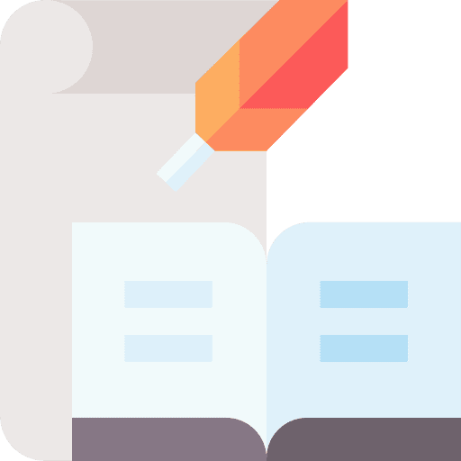 History learn parchment feather pen icon