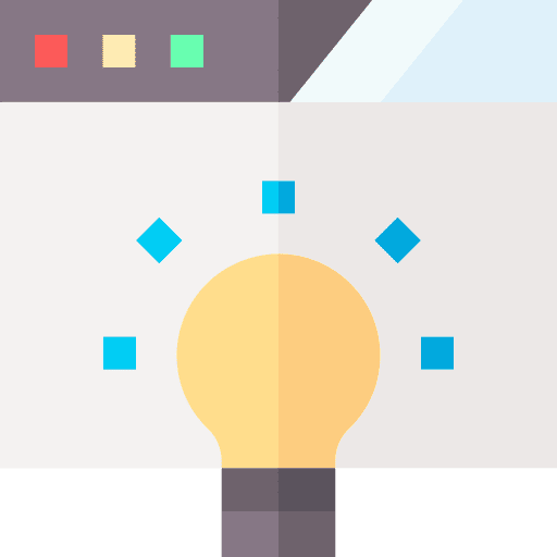 Idea idea content web page icon