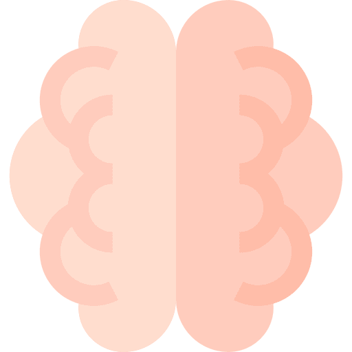 Brain body organ brain body part icon