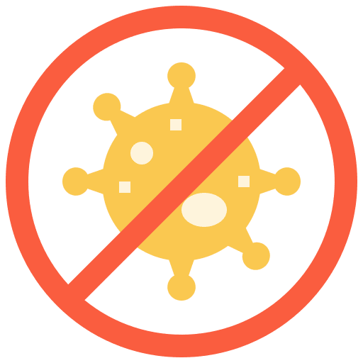 Anti virus virus anti virus coronavirus icon