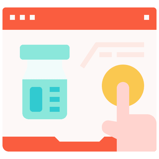 Online pharmacy pharmacy vaccine pills icon