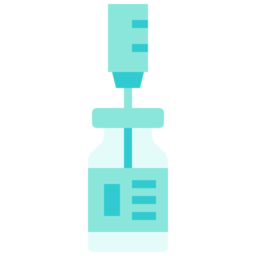 Injection healthcare and medical medication drug icon