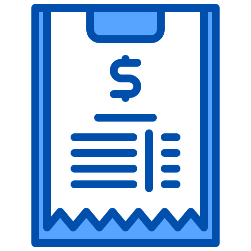 Clipboard bill business and finance clipboard icon Clipboard bill business and finance clipboard icon