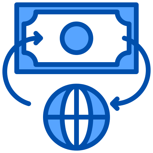 Payment cash transactions online banking icon Payment cash transactions online banking icon