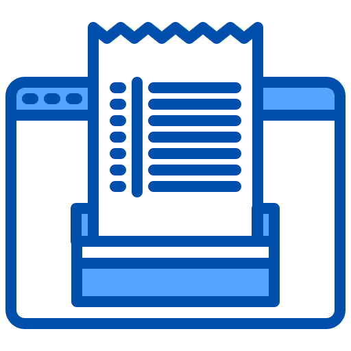 Bill online seo and web commerce and shopping icon Bill online seo and web commerce and shopping icon