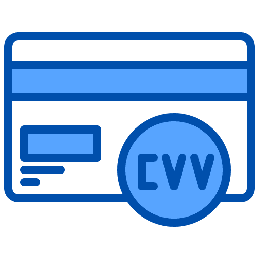 Code commerce and shopping credit card cvv icon Code commerce and shopping credit card cvv icon