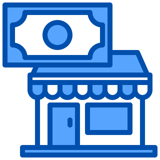 Shop money pay cash icon Shop money pay cash icon