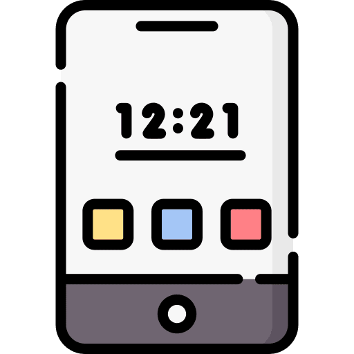 Smartphone technology mobile phone electronics icon Smartphone technology mobile phone electronics icon