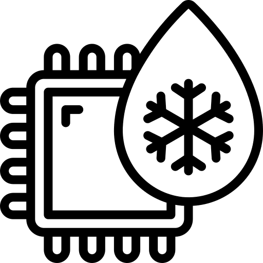 Cpu storage electronics ram icon