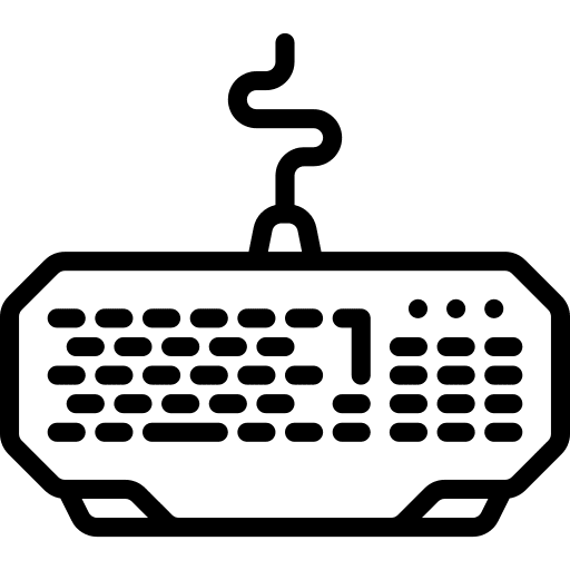 Keyboard gaming computer hardware tool icon
