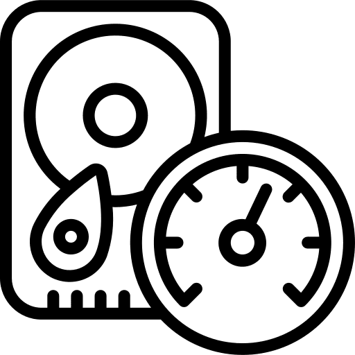Hard disk accessory dial harddrive icon