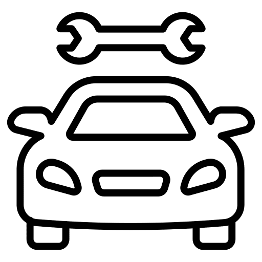 Repair car service mechanic repair icon
