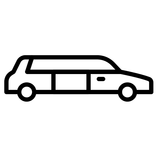 Automobile transportation luxury vehicle icon