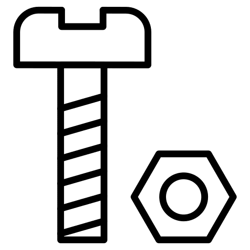 Bolt bolt construction and tools screw icon